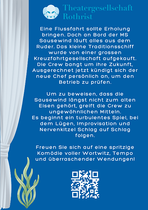 Schiff �bre Bord - TGR Theatergesellschaft Rothrist 2026